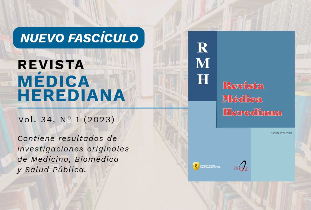 Ya está disponible el nuevo fascículo de la Revista Médica Herediana