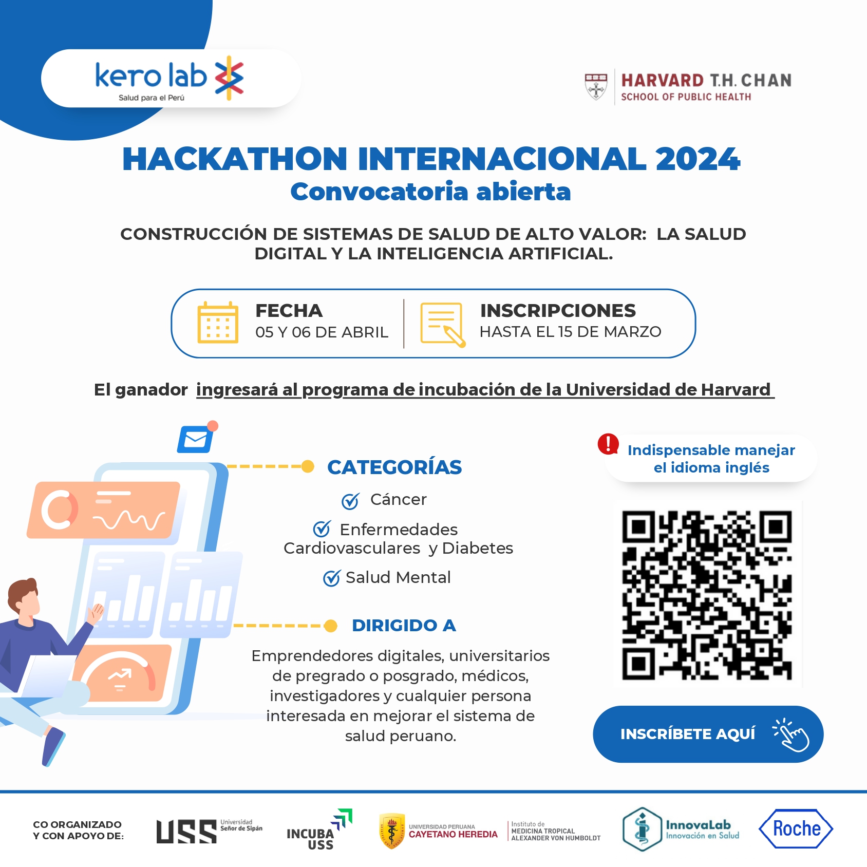 Participa En El Hackat N Internacional Organizado Por Harvard Investigaci N