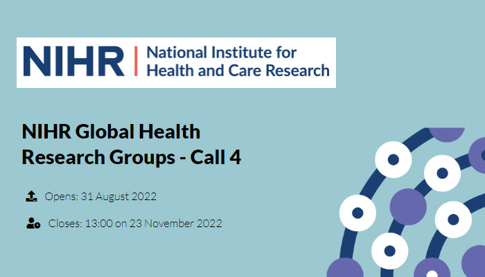 Nihr Global Health Research Groups Call 4 Investigación
