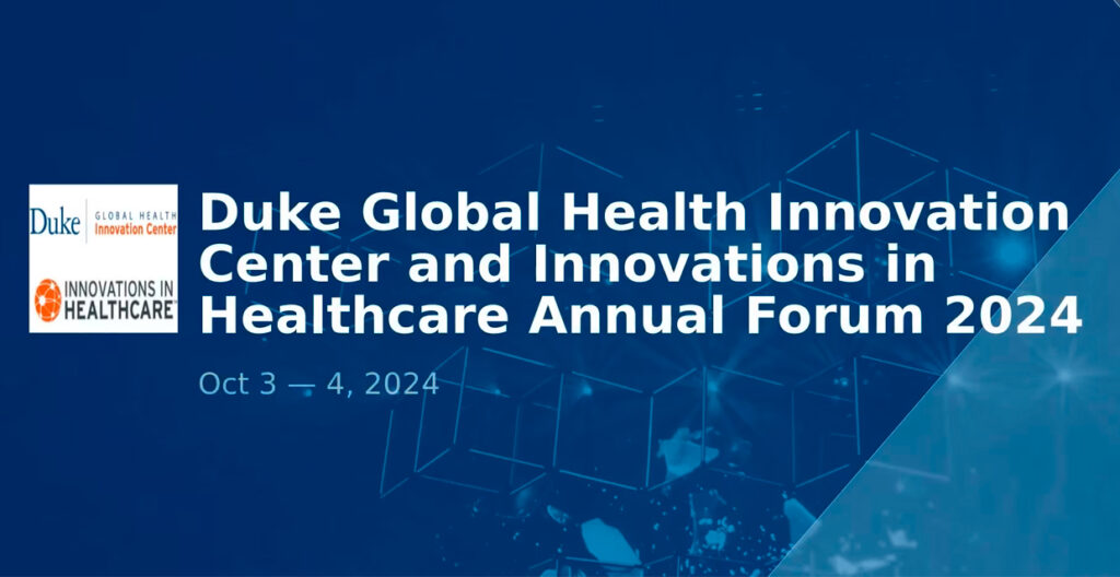 Duke Global Health foro anual - web investigacion cayetano