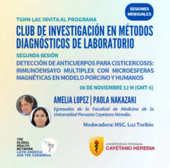 Participa en la segunda sesión del Club de Investigación en Métodos Diagnósticos