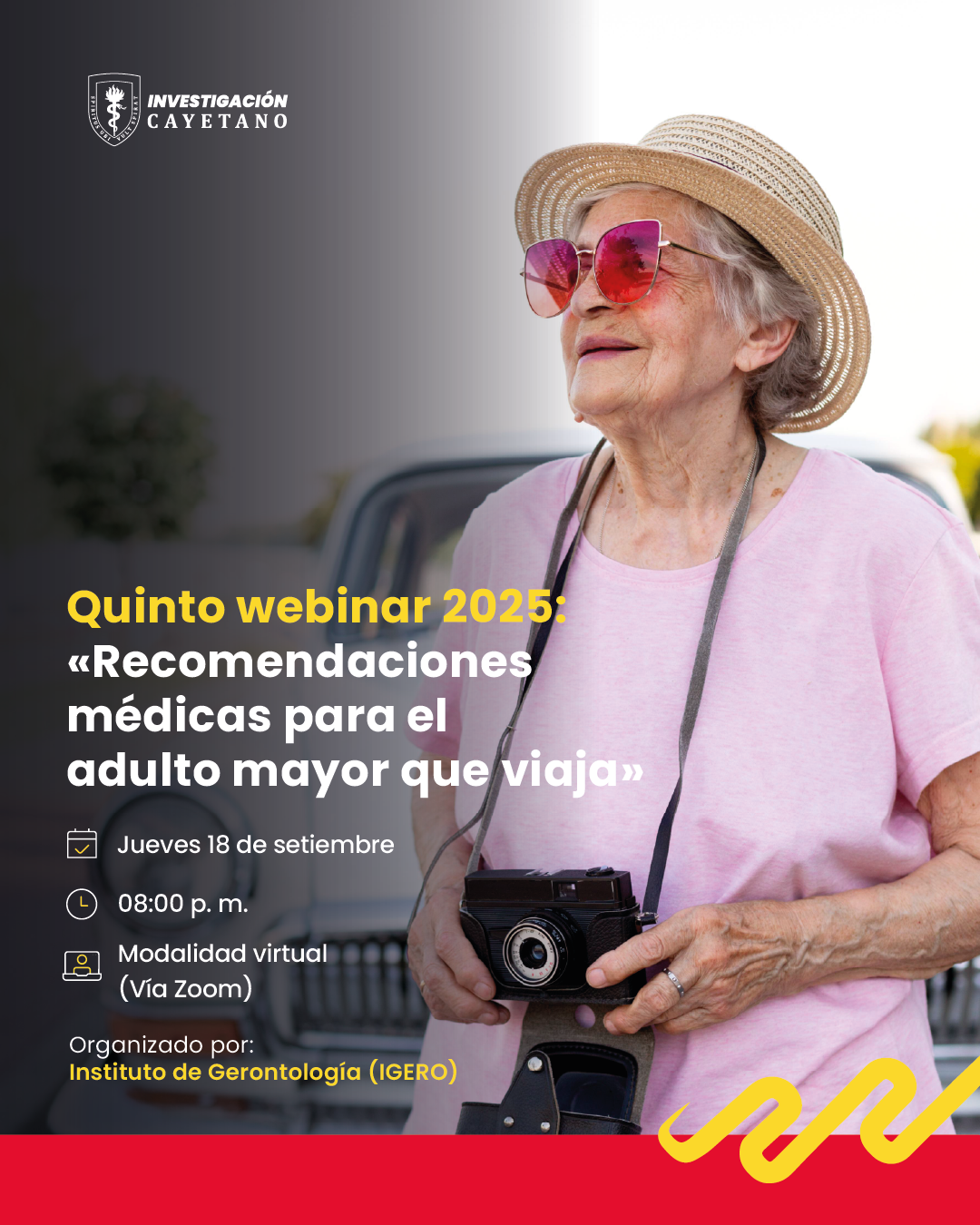 IGERO organiza su V Webinar: «Recomendaciones médicas para el adulto ...