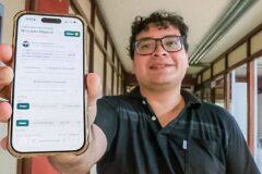 Raúl Jáuregui, estudiante de Ingeniería Ambiental de Cayetano, crea un «Tinder de becas»