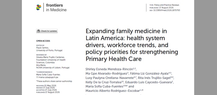 Investigadoras de Cayetano participan en publicación internacional sobre la expansión de la Medicina Familiar en Latinoamérica