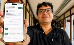 Ra煤l J谩uregui, estudiante de Ingenier铆a Ambiental de Cayetano, crea un 芦Tinder de becas禄