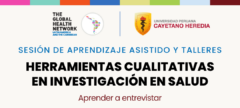 Herramientas cualitativas en investigación en salud: aprende a entrevistar